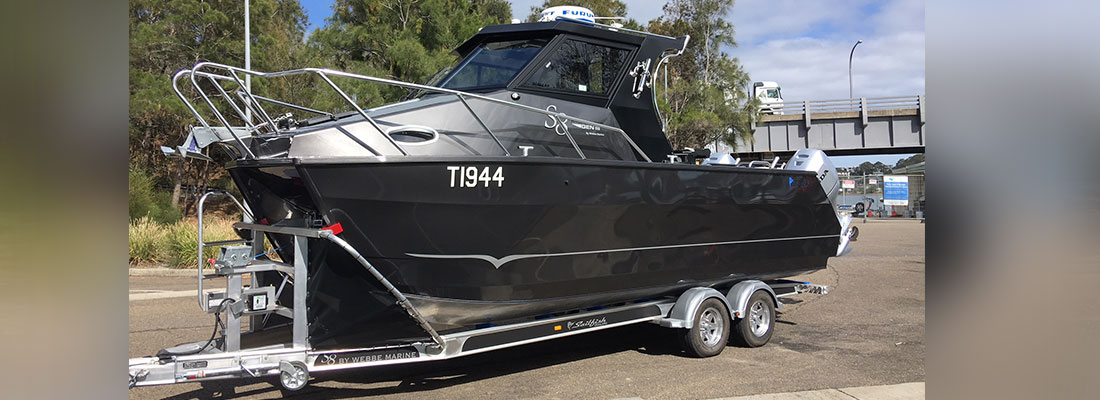 boat trailer for catamaran